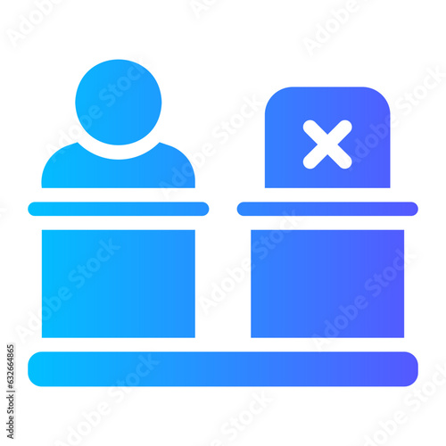 absence gradient icon