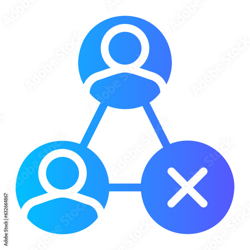 absence gradient icon