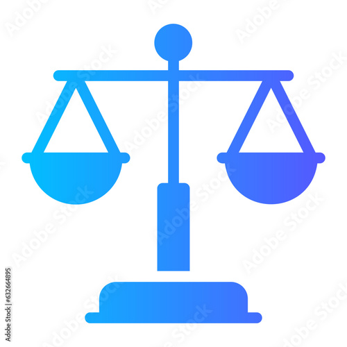 balance gradient icon