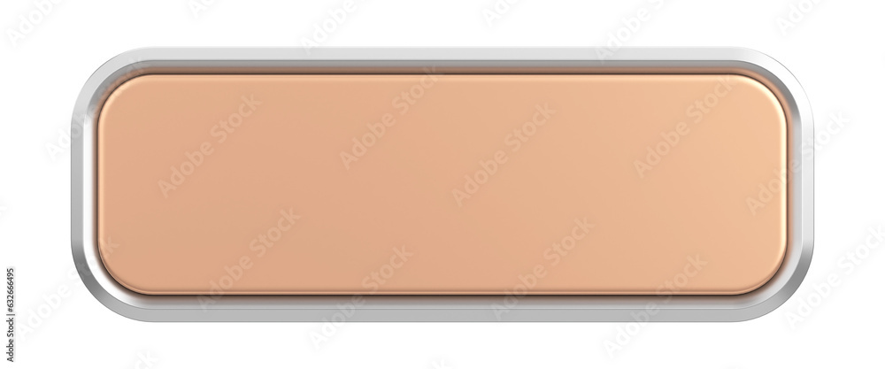 3D button. Empty button. 3D illustration. 3D button. Empty button. 3D illustration.