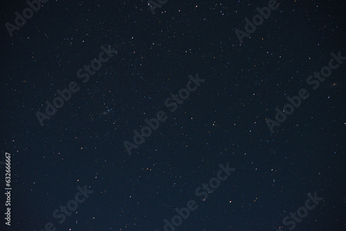 The starry sky. Multicolored stars and constellations. The night starry sky.