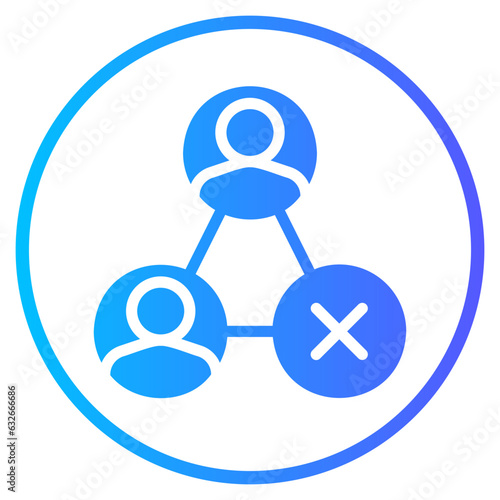 absence gradient icon