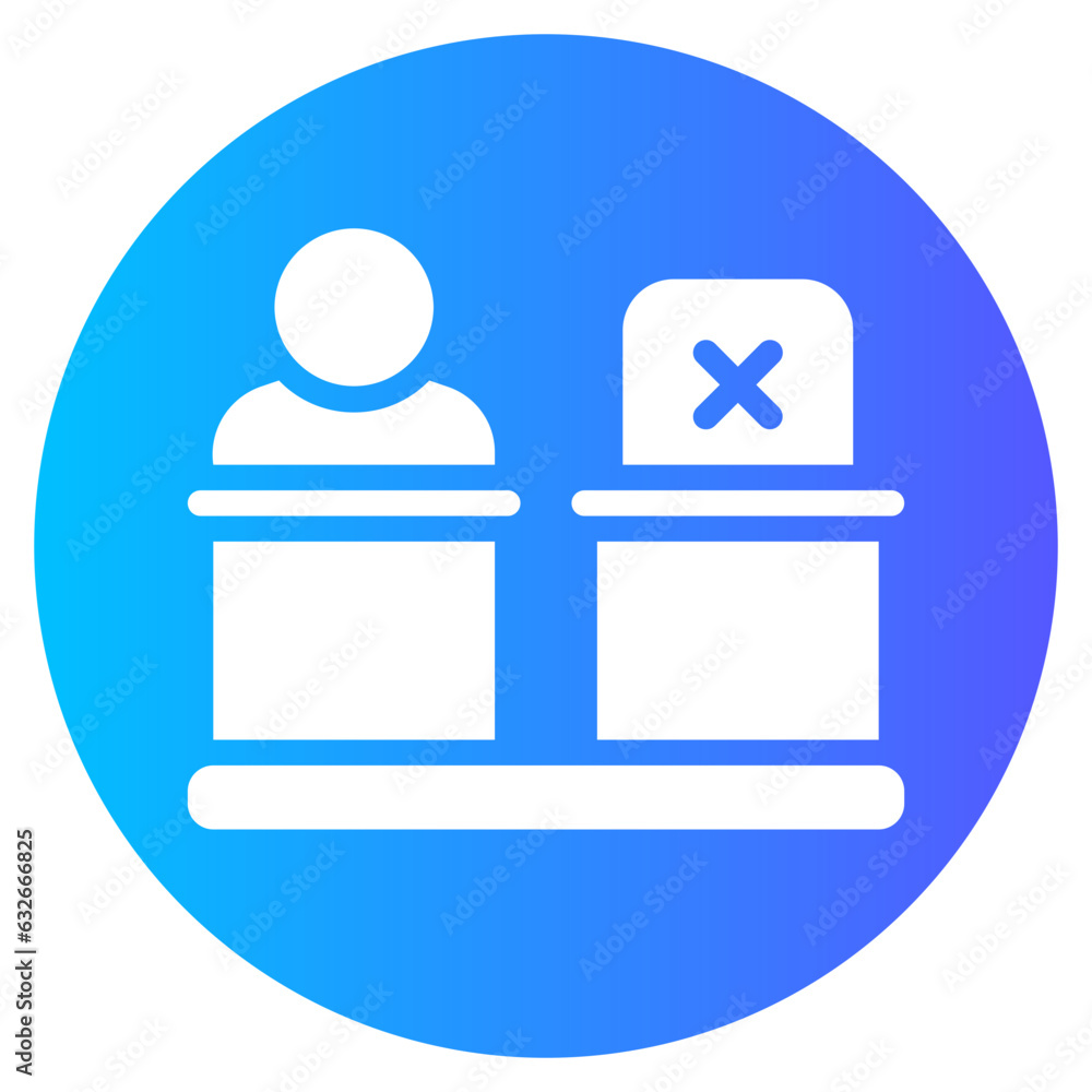 absence gradient icon absence gradient icon