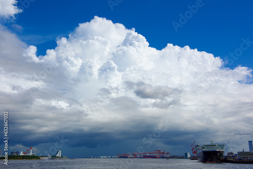 お台場の雲