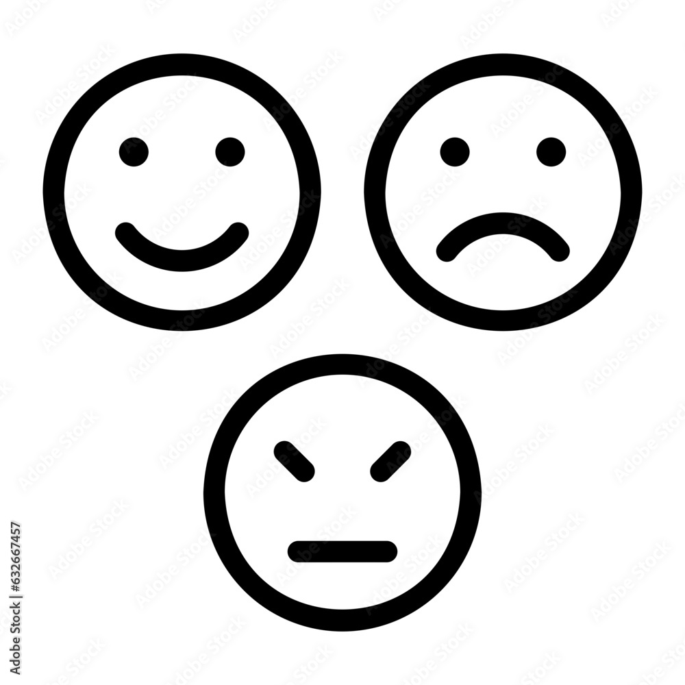 Fototapeta premium feedback line icon