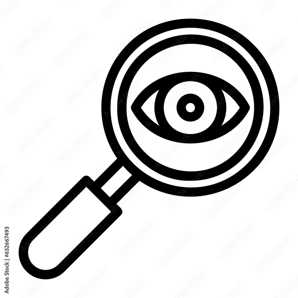 magnifying glass line icon magnifying glass line icon