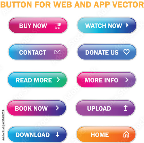 cta web button collection
