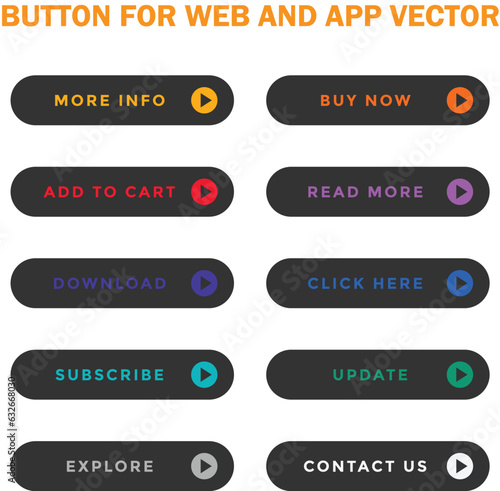 cta web button collection