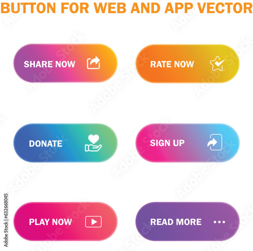 cta web button collection