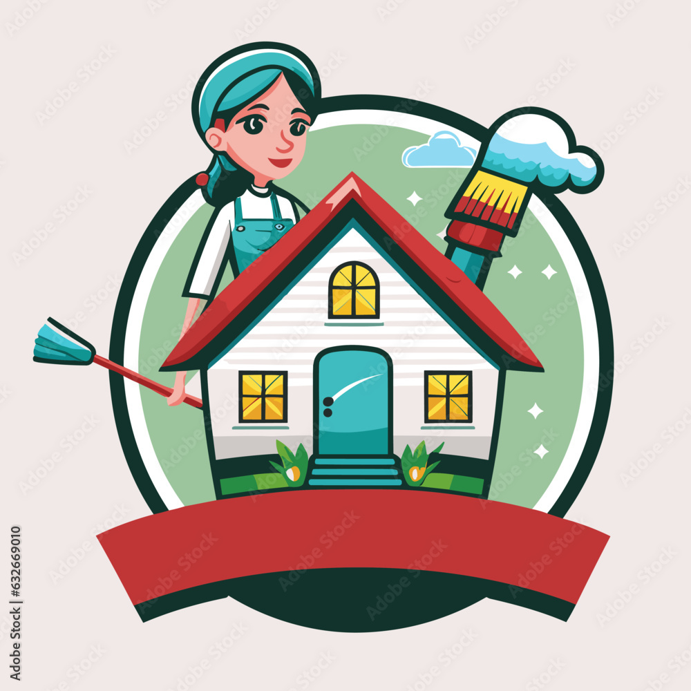 Young Woman Ready To Clean The House Service Cleaning And Janitorial young-woman-ready-to-clean-the-house-service-cleaning-and-janitorial