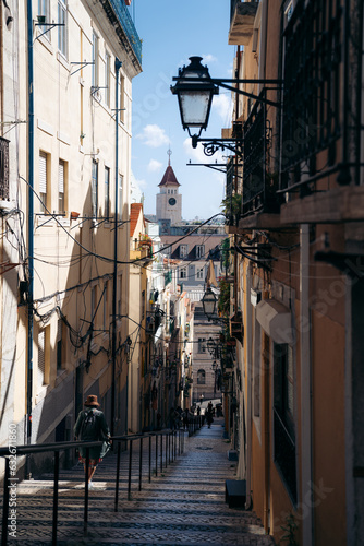 Photography The architecture of Lisabon in Portugal. High quality photo