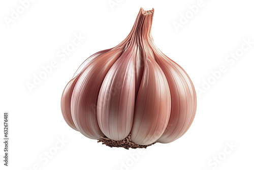 garlic isolated on transparent background