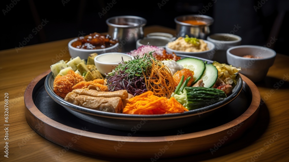 A Platter of Exquisite Korean Starters, a Feast for the Senses