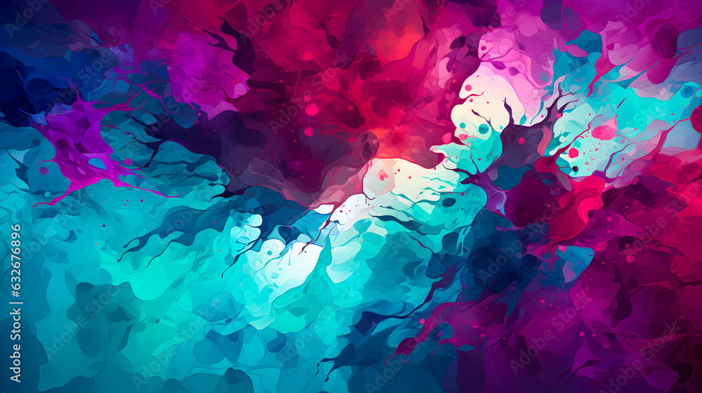 Color splash background, texture, Generative AI