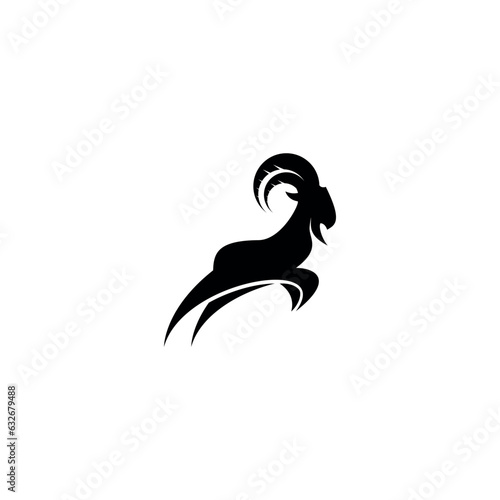 Goat Logo Icon Design Vector