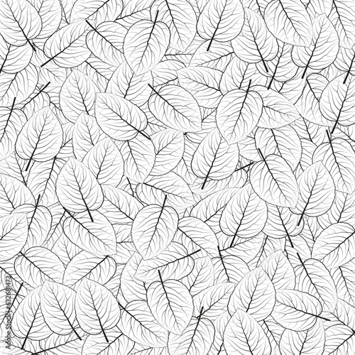Luxury nature leaves pattern design, botanical modern art deco. Line arts background design for interior design, textile, posters, wrappers, fabric, cover, banner and invitation. 