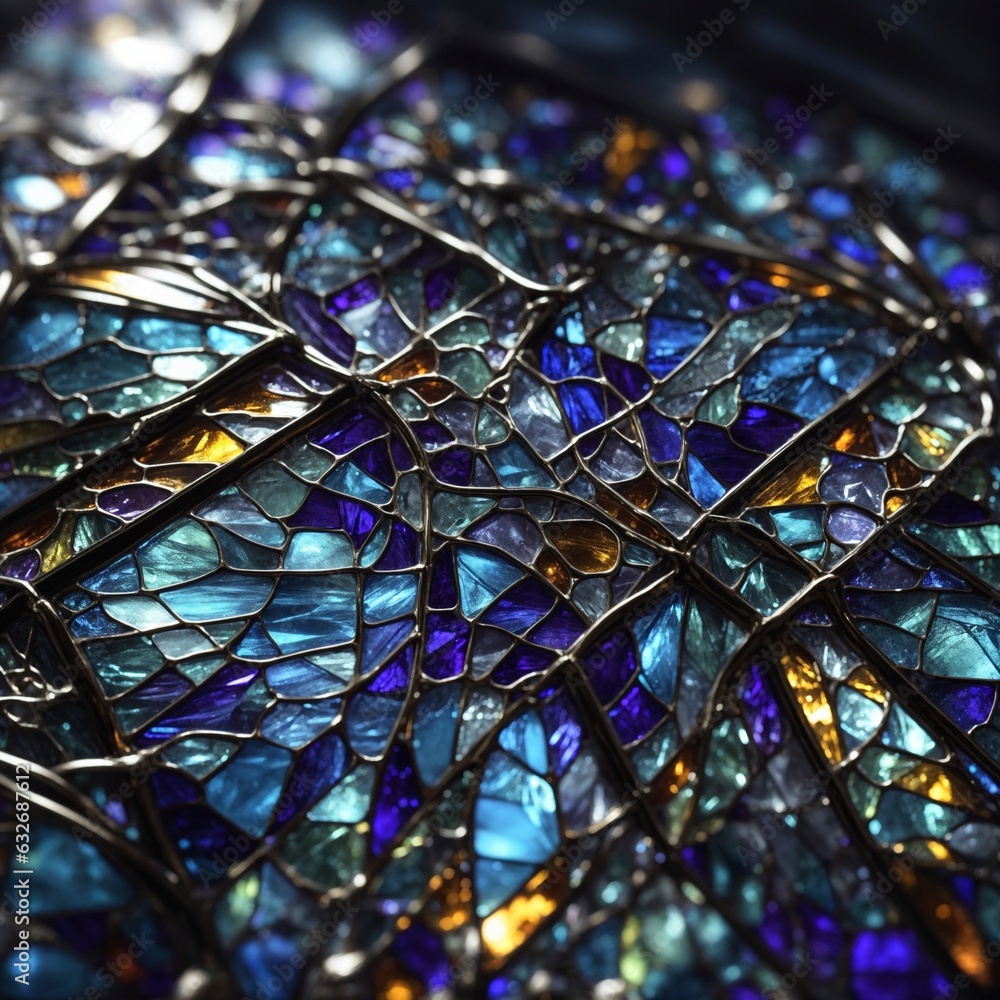 Fototapeta premium Stained-glass window