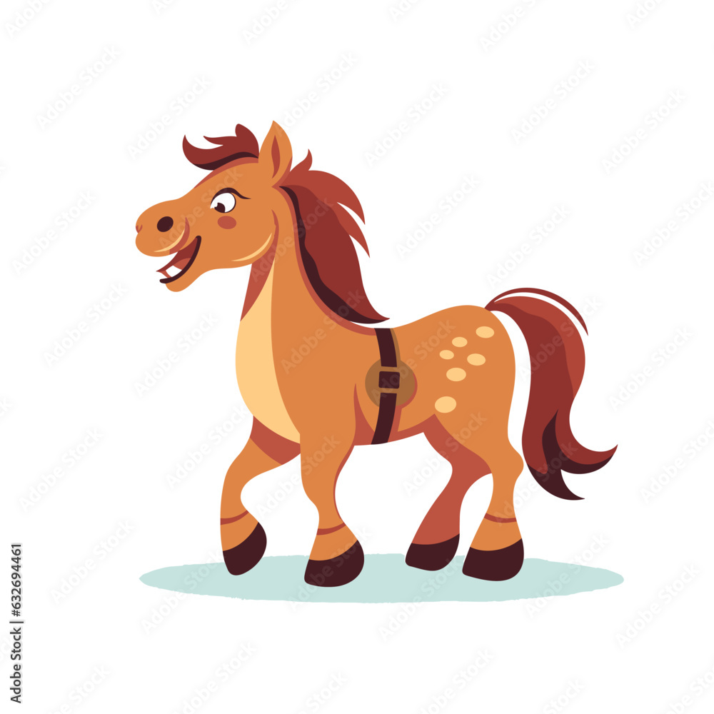 Vector logo cute horse, horse icon, horse head, horse sticker Vector logo cute horse, horse icon, horse head, horse sticker