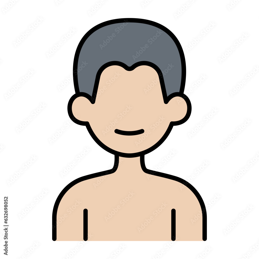 Summer beach people icon Summer beach people icon