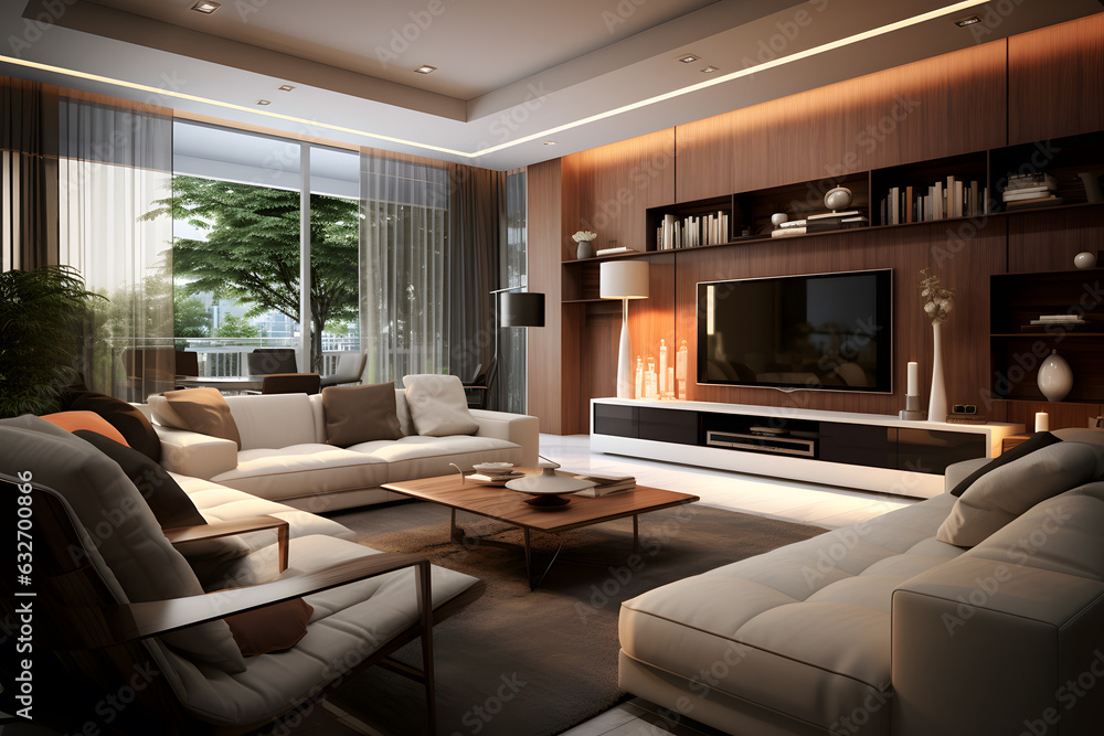 beautiful designed living room with Morden amenities realistic ai generated beautiful designed living room with Morden amenities realistic ai generated