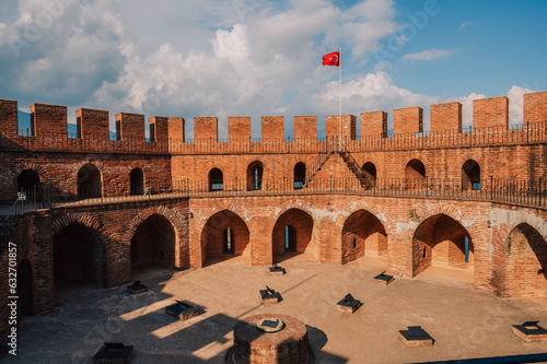 Upper part of the historica...