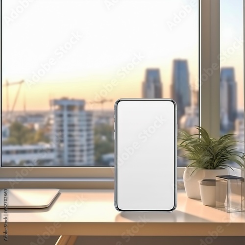 smartphone mock up, generat...