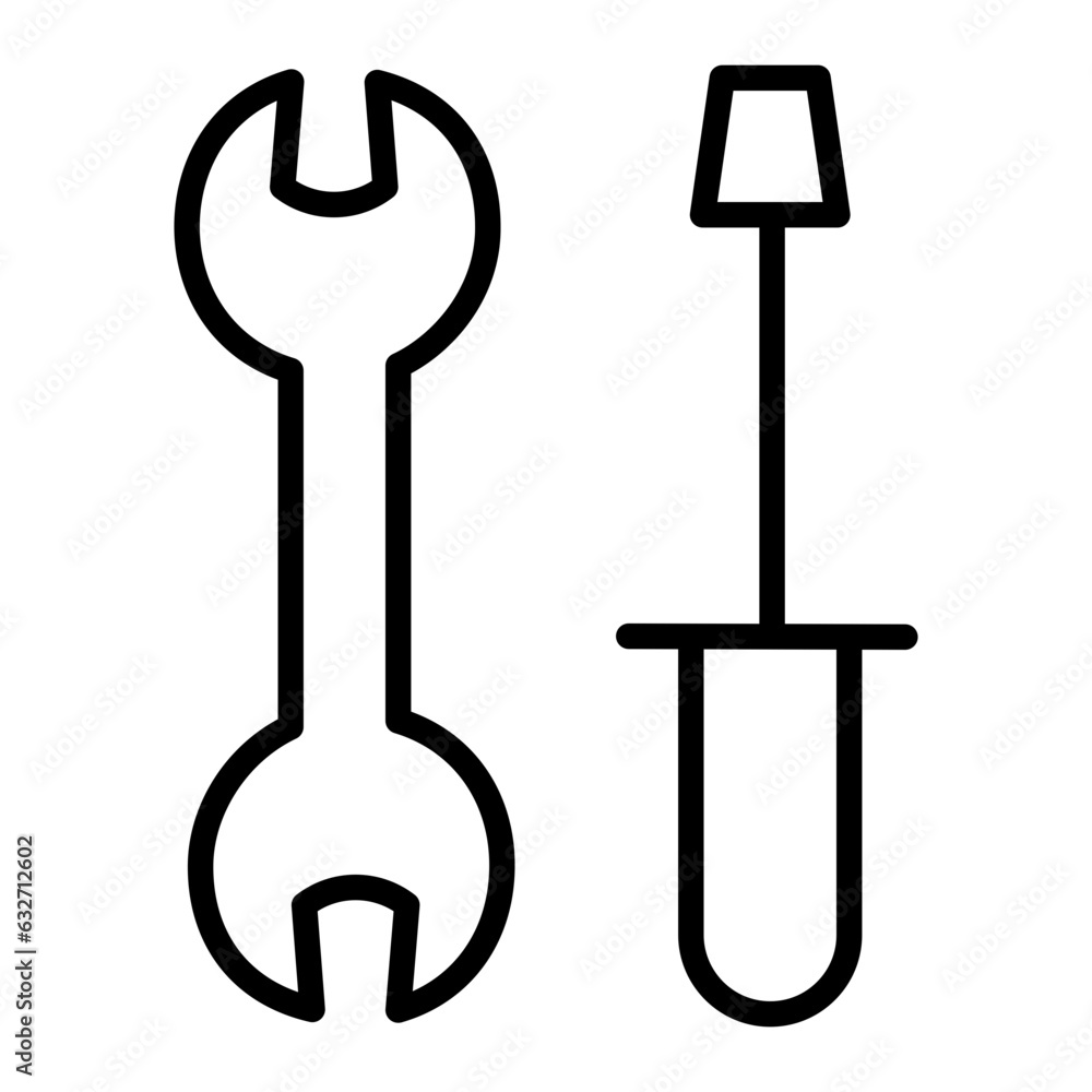 Outline Service icon Outline Service icon