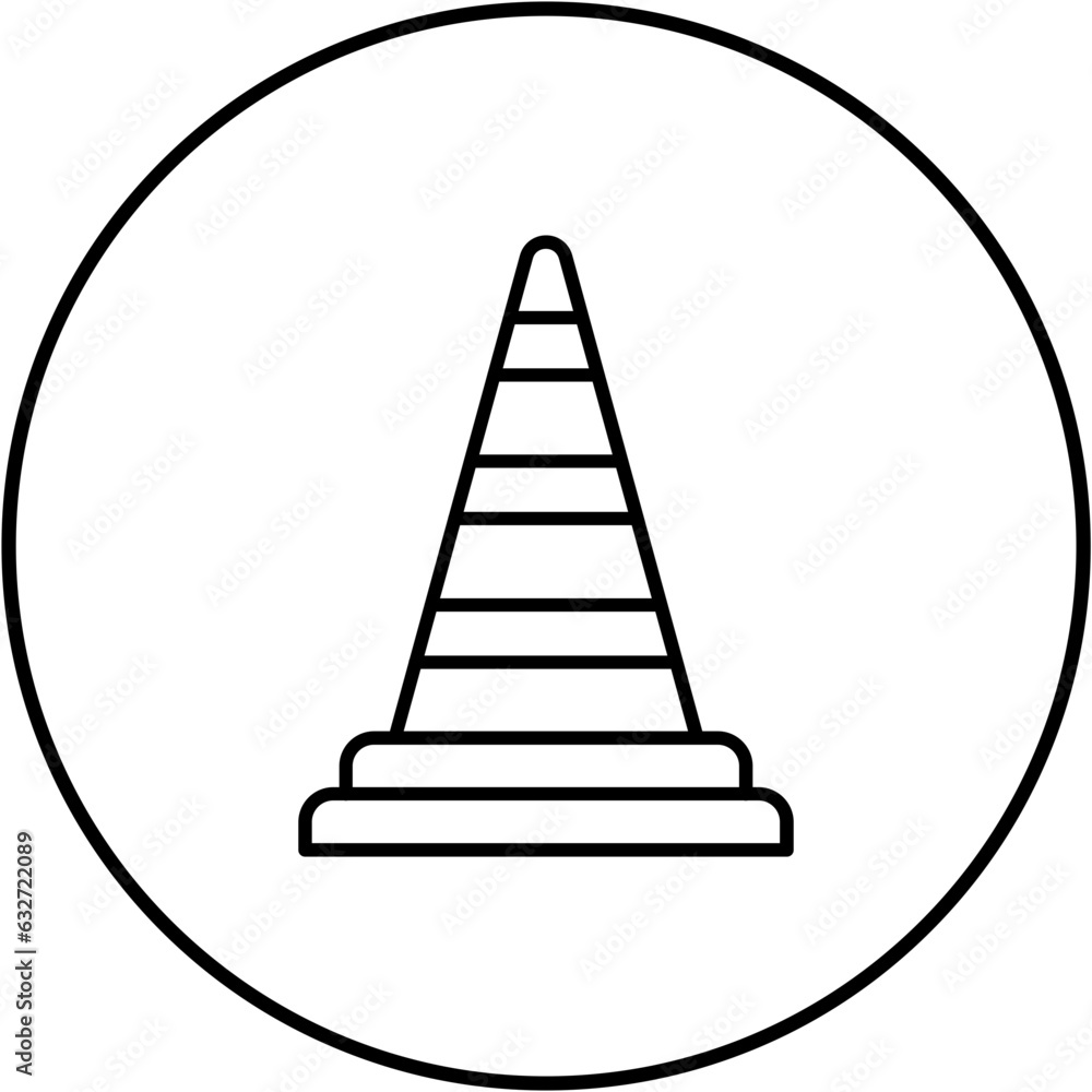 Traffic Cone Icon Traffic Cone Icon