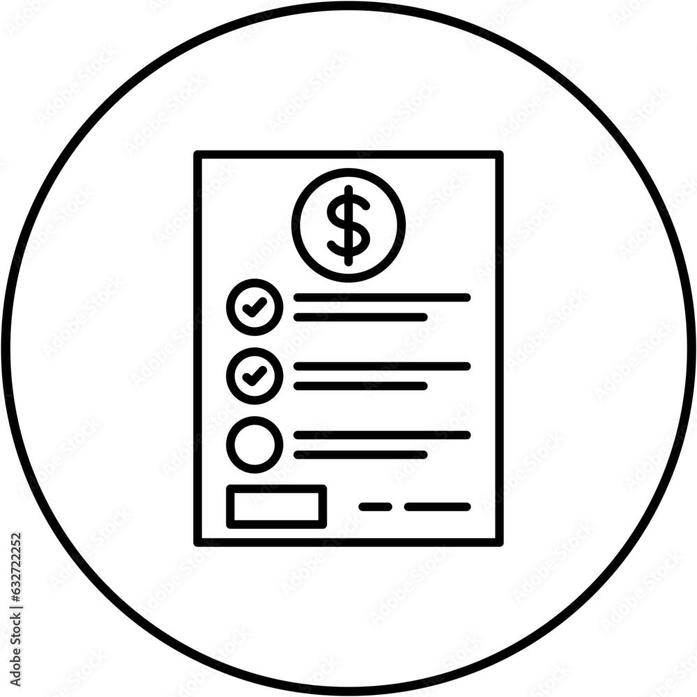 Price List Icon Price List Icon