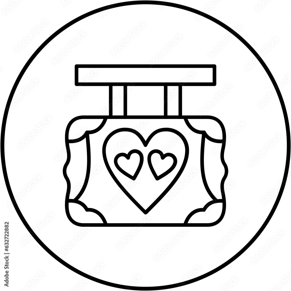 Wedding Sign Icon Wedding Sign Icon