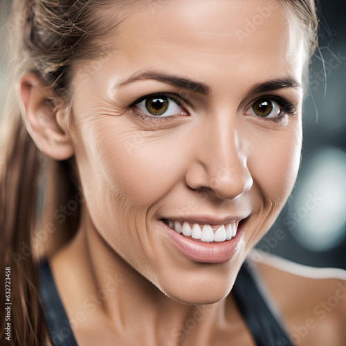 Portrait of a fitness woman