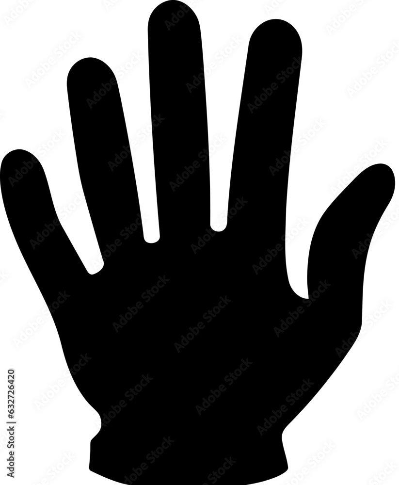 Surgical glove icon Surgical glove icon