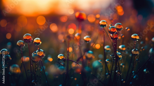 Capture the mesmerizing hues of a sunset with vibrant light textures, creating a breathtaking display of colors. Let the bokeh effect enhance the scene, adding a touch of magic. "R  © Nati
