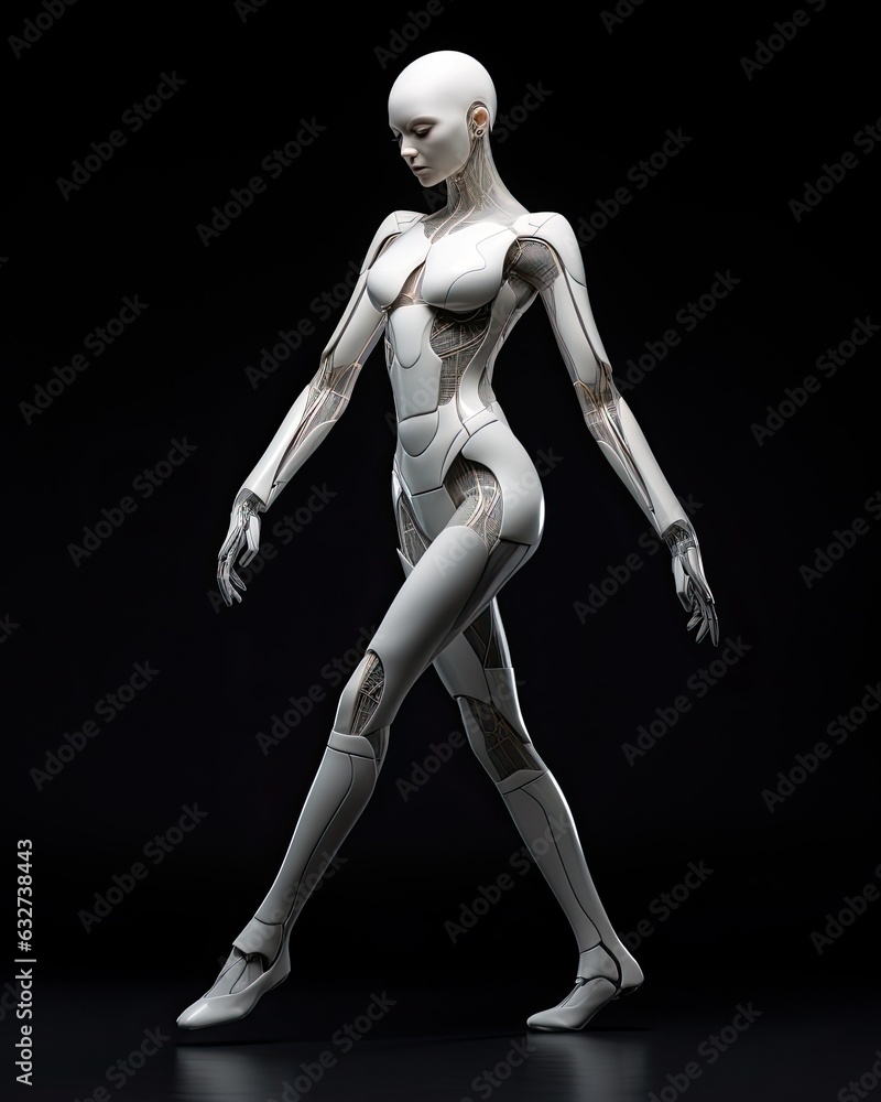 Feminine Humanoid Ballet Dancer.
AI Robotic Android Balerina. Feminine Humanoid Ballet Dancer.
AI Robotic Android Balerina.