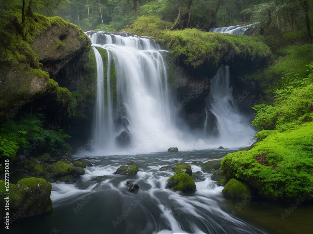 Obraz premium Beautiful watterfall