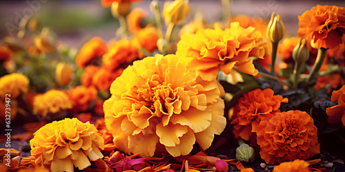  Cempasúchil flowers, in Day of the Dead photo