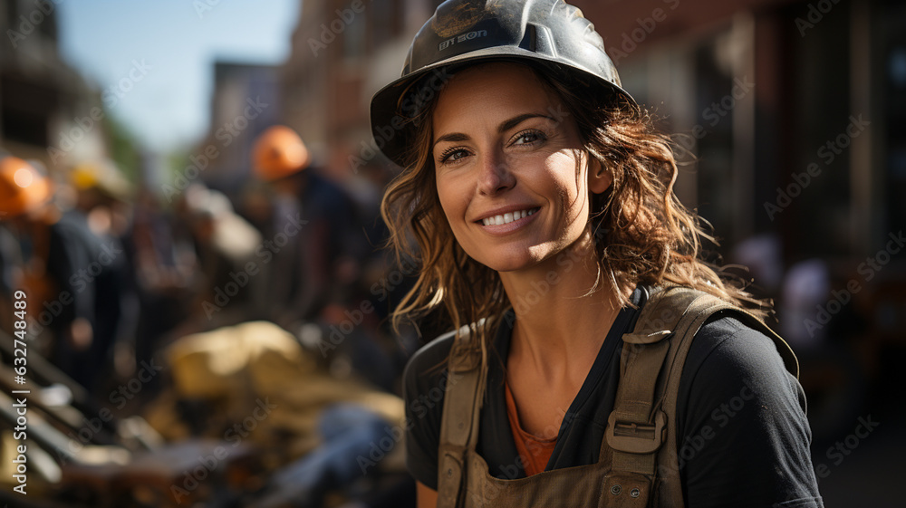beautiful and attractive construction worker beautiful and attractive construction worker