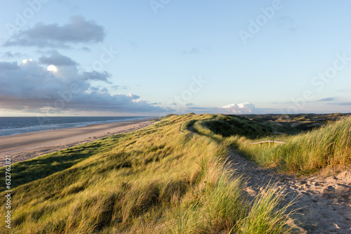 Dune hike at the North Sea