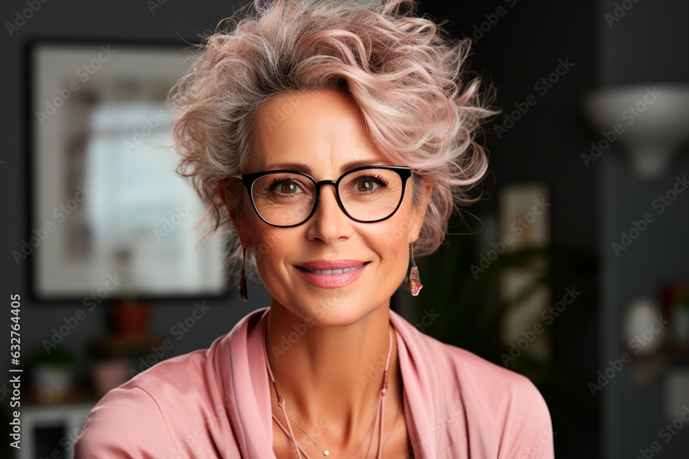 portrait of an elderly woman