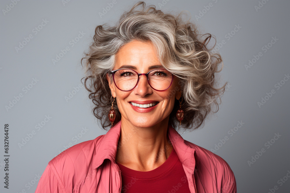 portrait of an elderly woman
