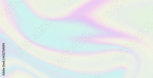 Abstract holographic background iridescent liquid grainy color gradient noise texture effect
