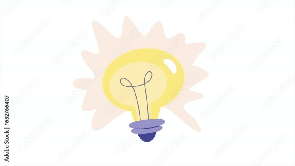 light bulb energy power animation light bulb energy power animation
