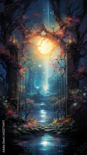 Divine Passage Unlocking the Mysteries of Heaven Gates Heavenly Archways A Glimpse into the Mystical Gates