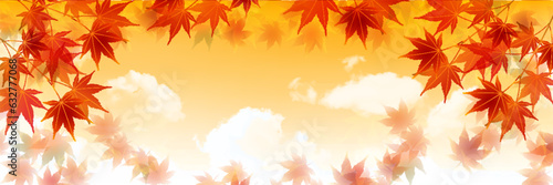 紅葉　もみじ　秋　背景	