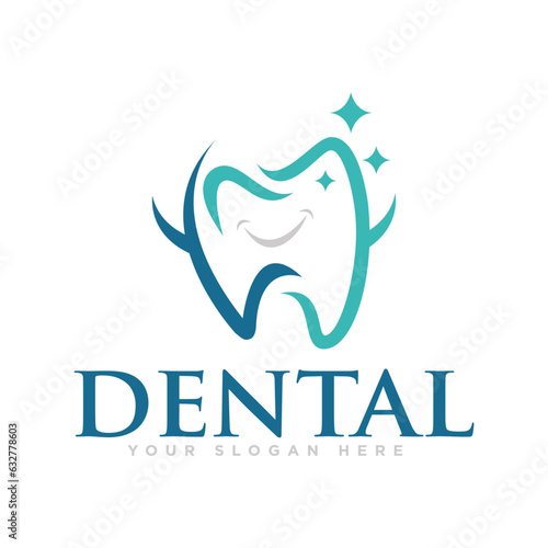 Dental Clinic Logo DEsign Illustration