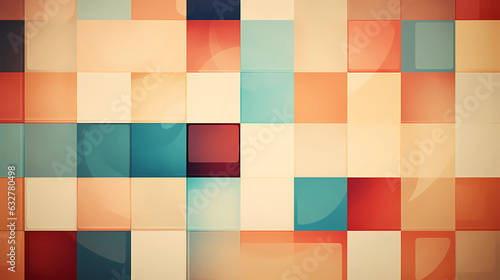 Retro Tiles background design