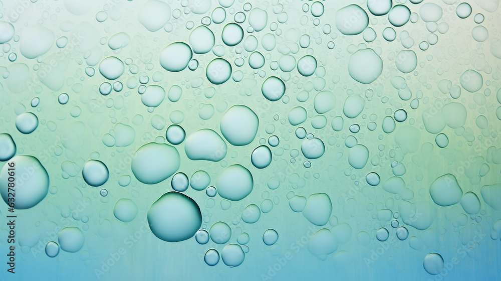 A close up of a bunch of water bubbles. Abstract background with bubbles.