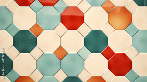 Retro Tiles background design