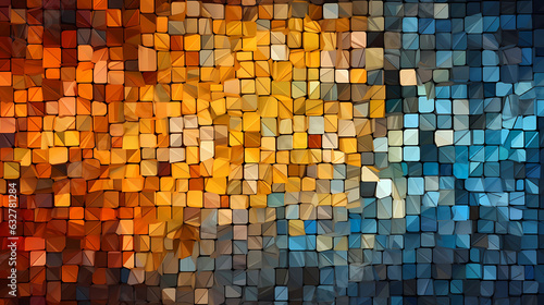 Mosaic Abstrak background design