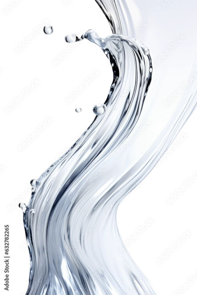 liquid platinum ripples frozen in an abstract futuristic 3d texture isolated on a transparent background, generative ai liquid platinum ripples frozen in an abstract futuristic 3d texture isolated on a transparent background, generative ai